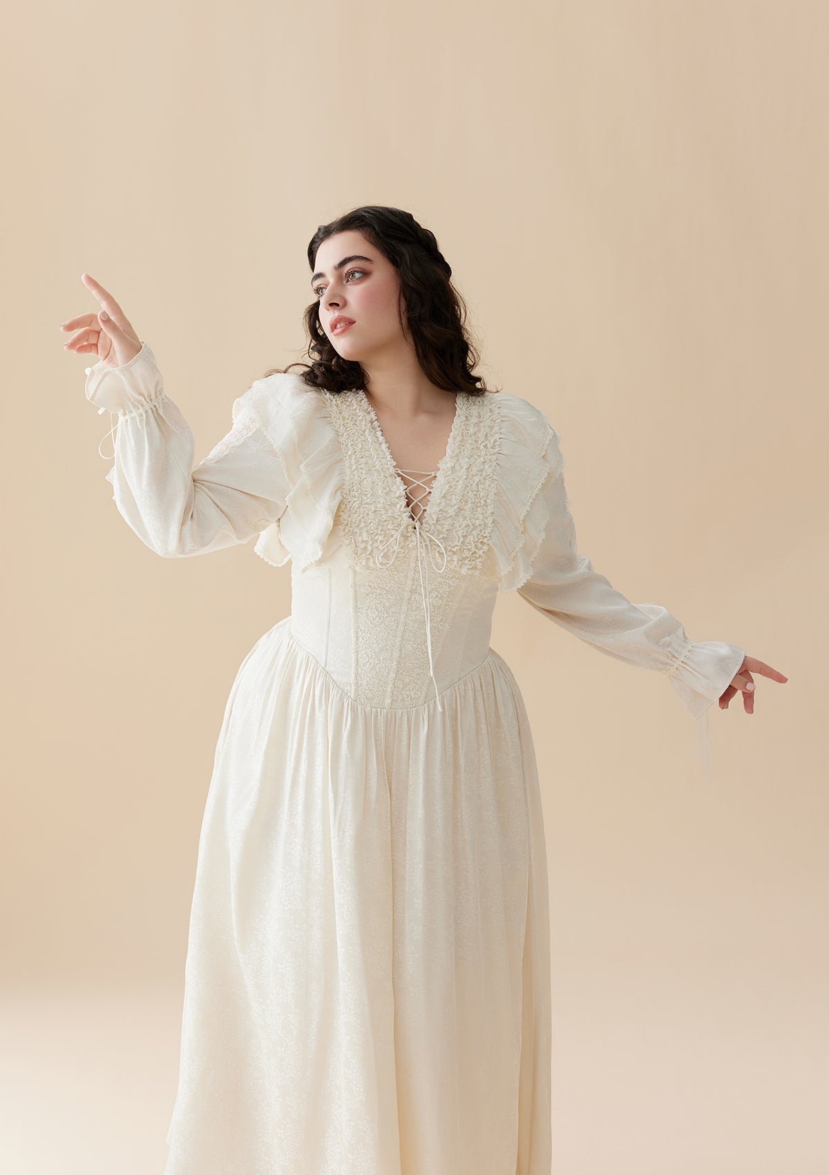 Curve &amp; Plus Glitter Butterfly Dress