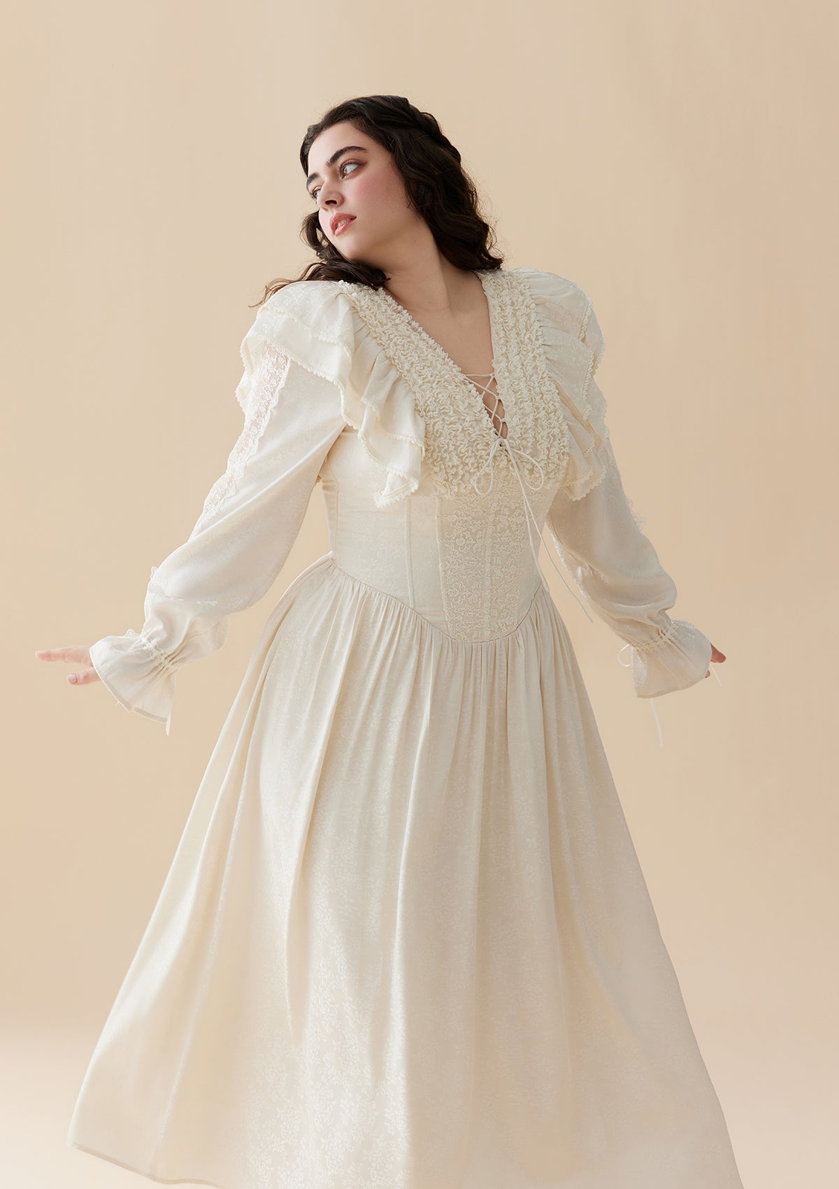 Curve &amp; Plus Glitter Butterfly Dress