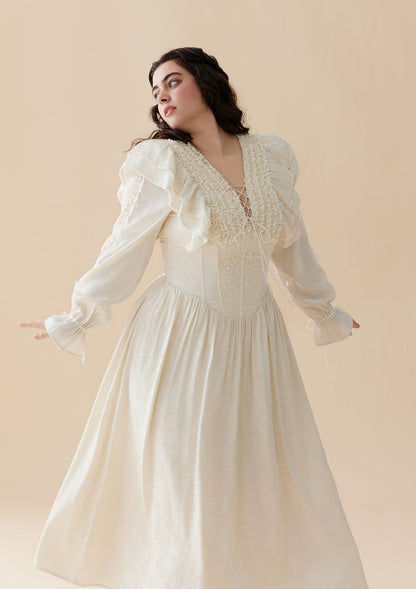 Curve &amp; Plus Glitter Butterfly Dress