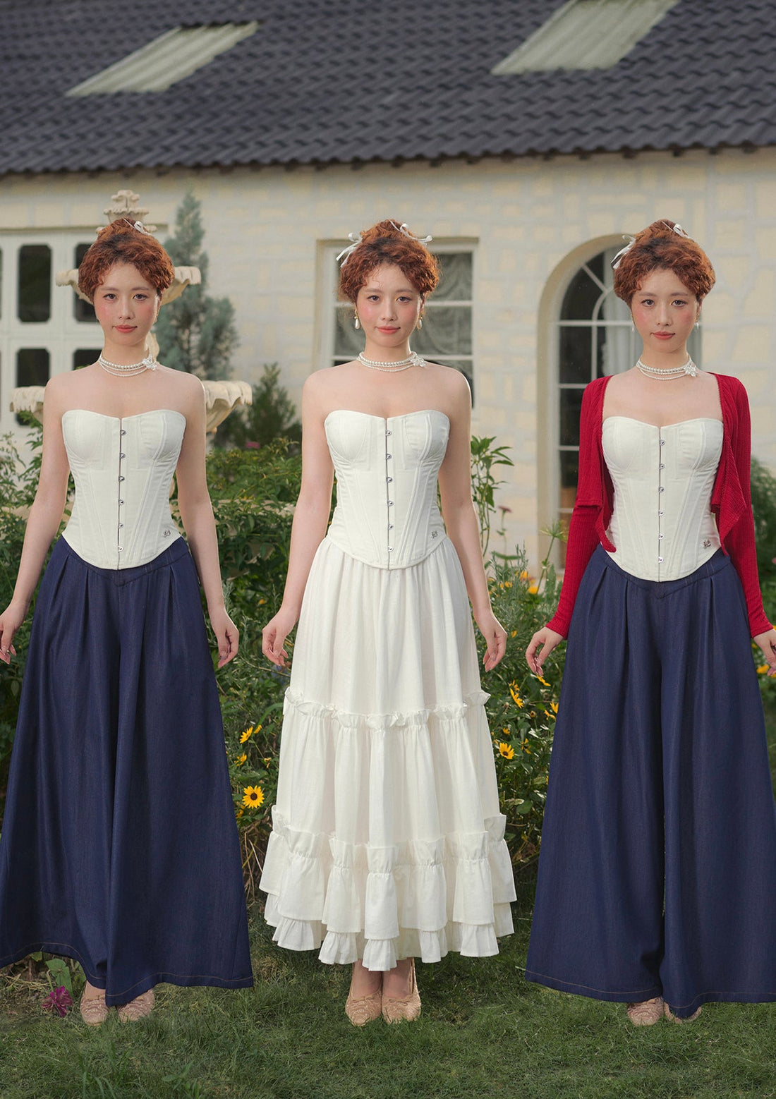 &quot;Pure White&quot; St. Agnes Corset