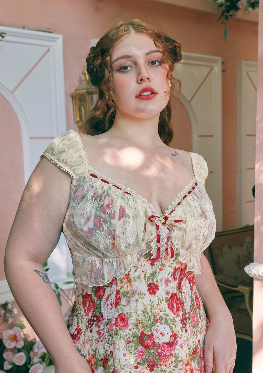Curve &amp; Plus The Blossom Of Wealth Dress
