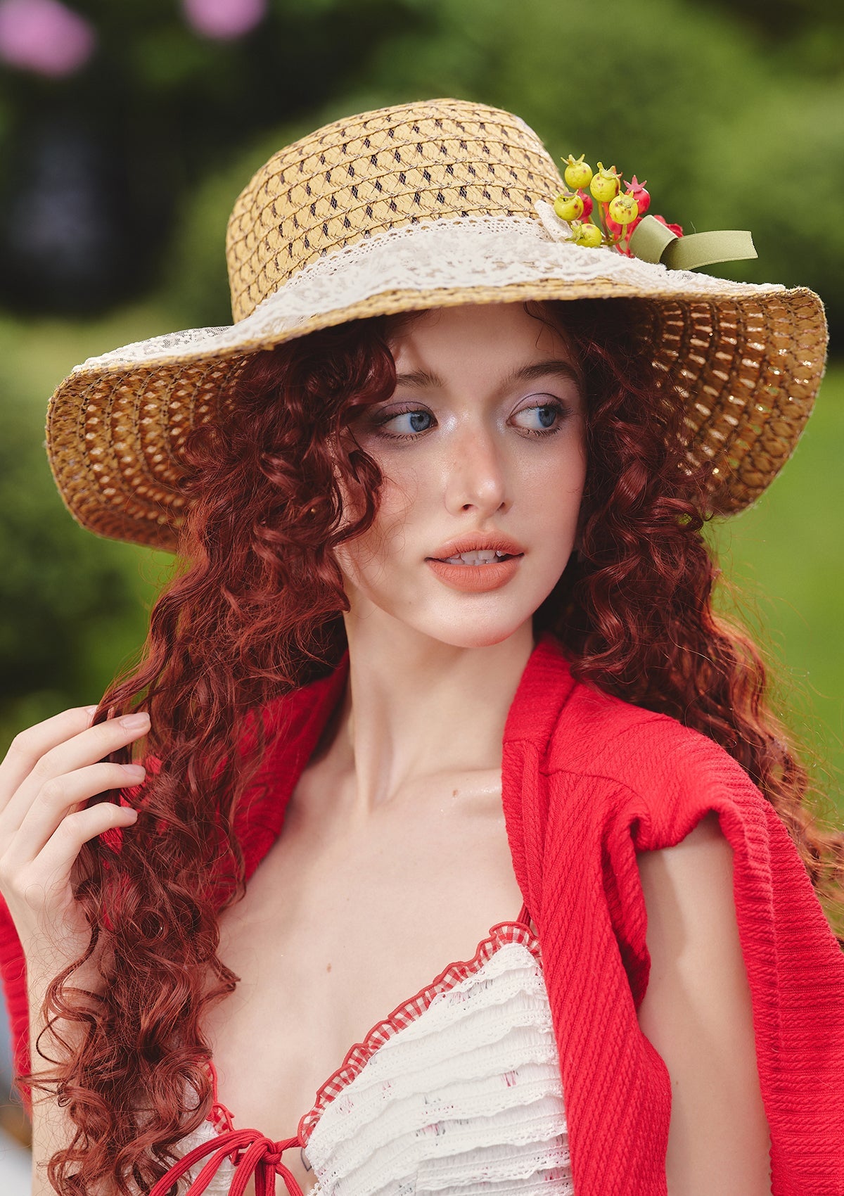 Jasminette &amp; Cherry Hat