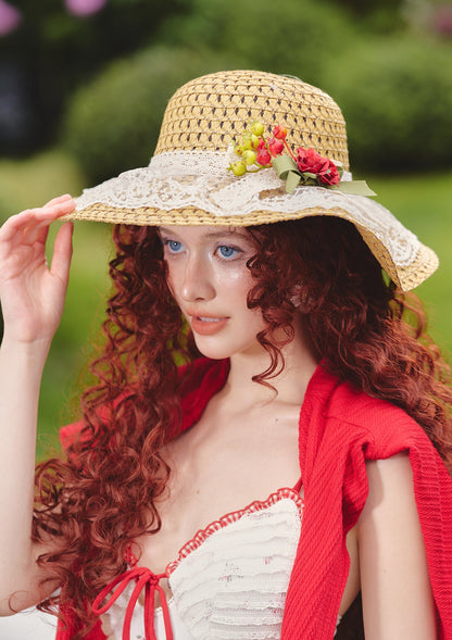 Jasminette &amp; Cherry Hat