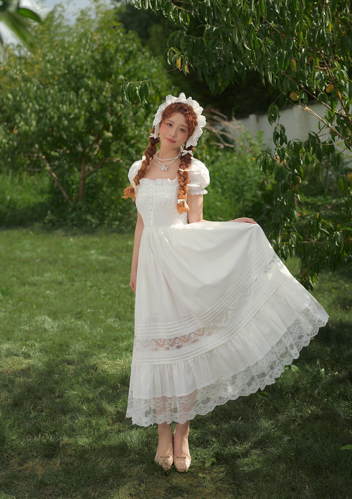 &quot;Pure White&quot; Cinderella Dress