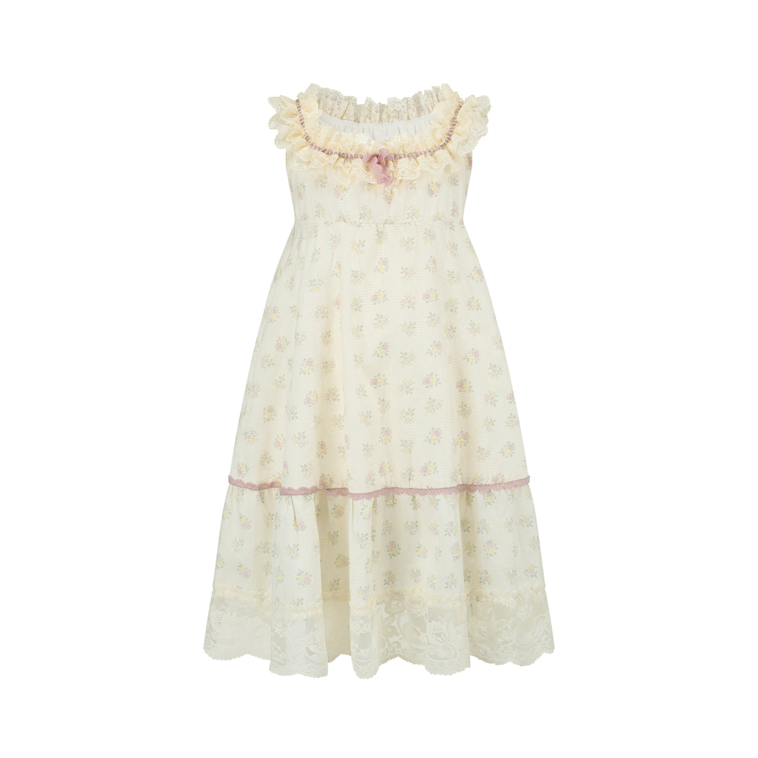 Toddler Girl Cream Clove Dress