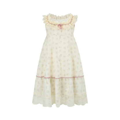 Toddler Girl Cream Clove Dress