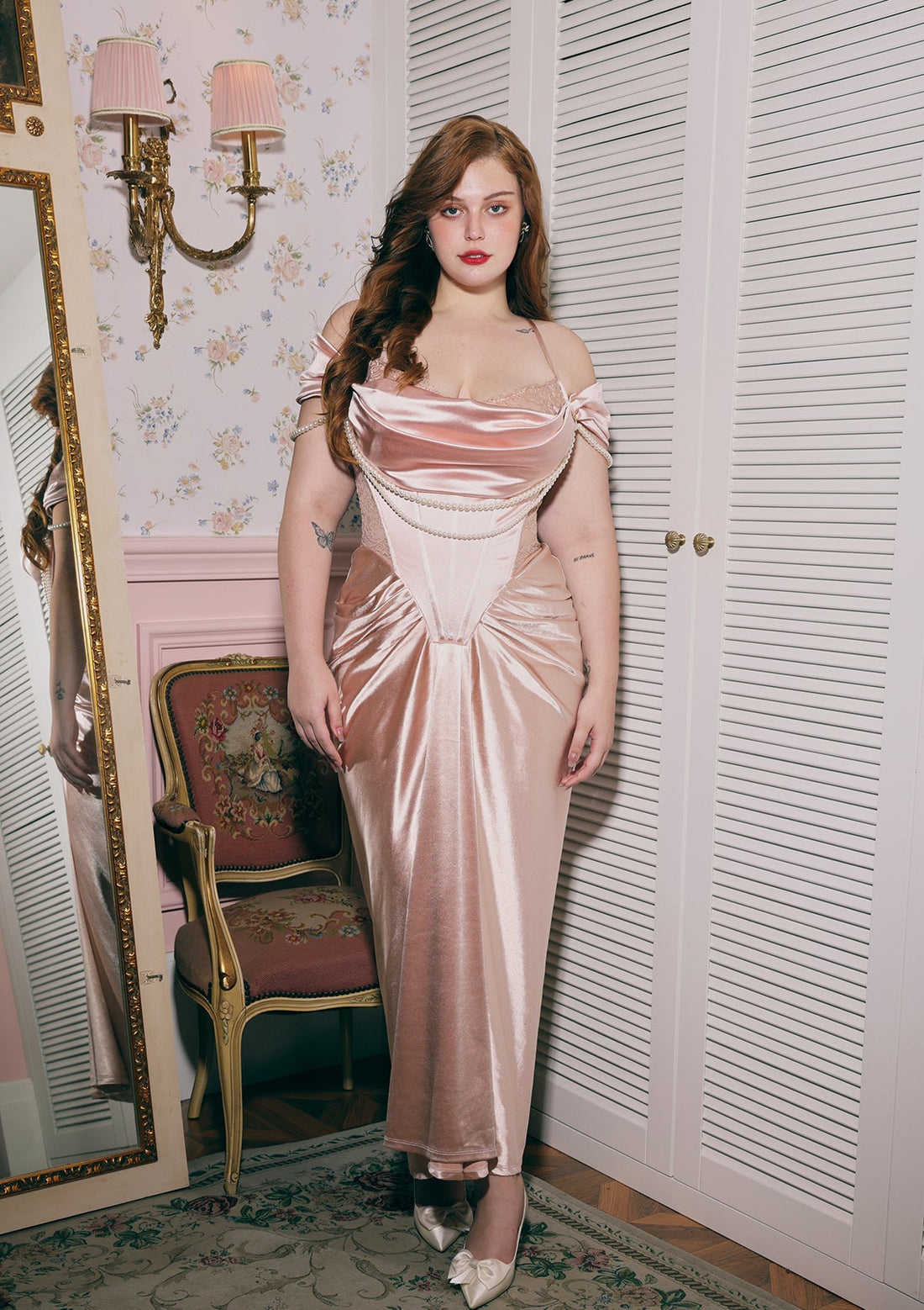 Curve &amp; Plus Muse Baroque Corset Dress