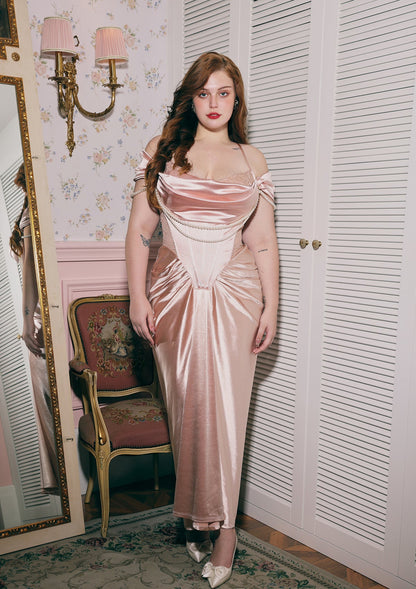 Curve &amp; Plus Muse Baroque Corset Dress