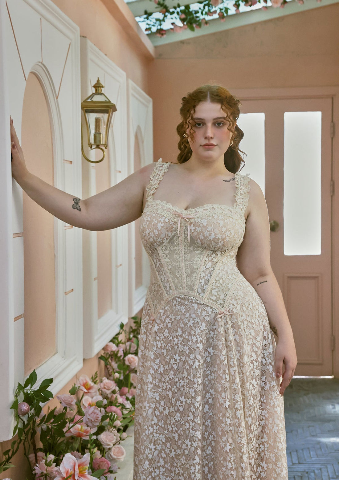 Curve &amp; Plus The Glass Candy Corset Dress