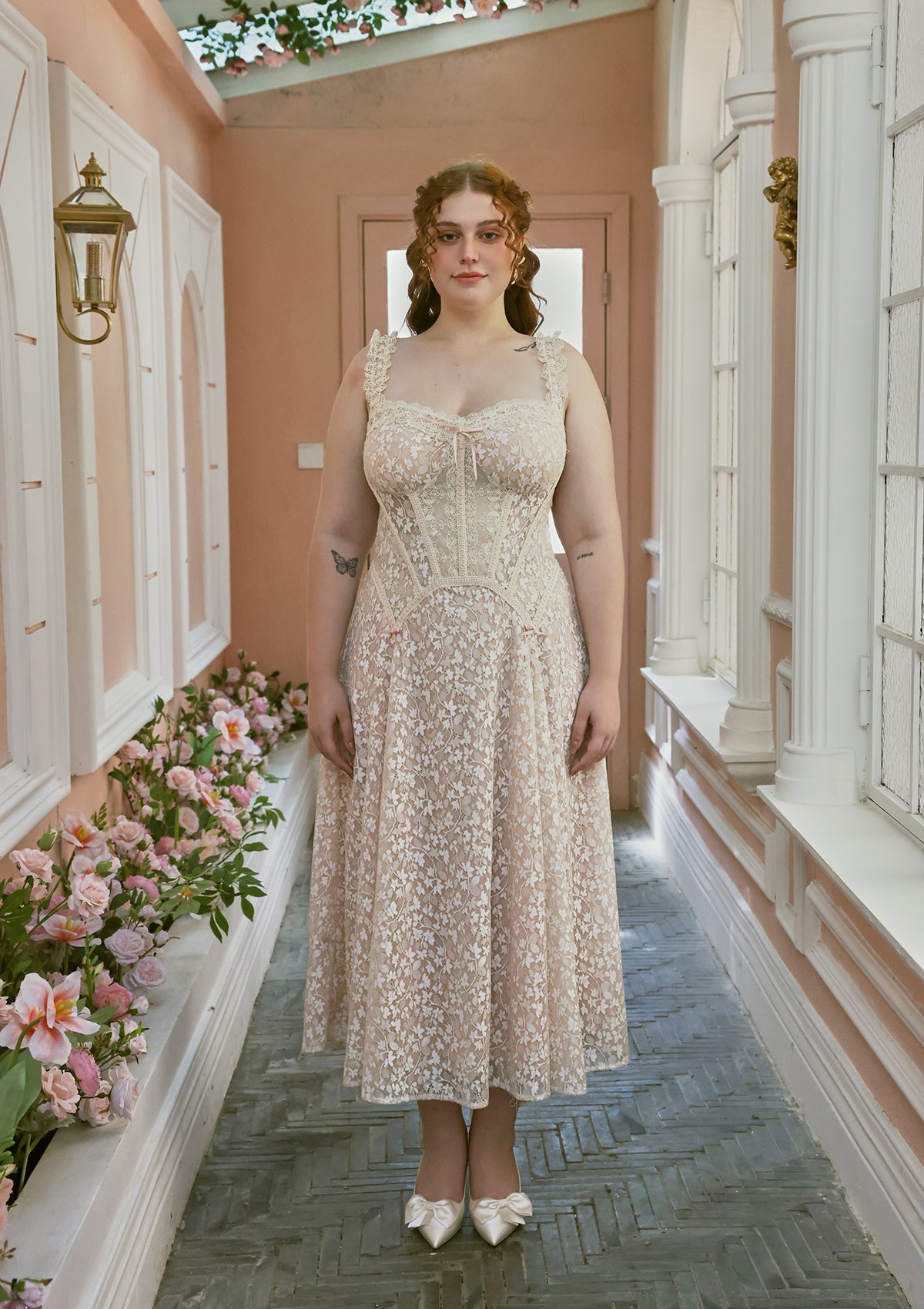 Curve &amp; Plus The Glass Candy Corset Dress