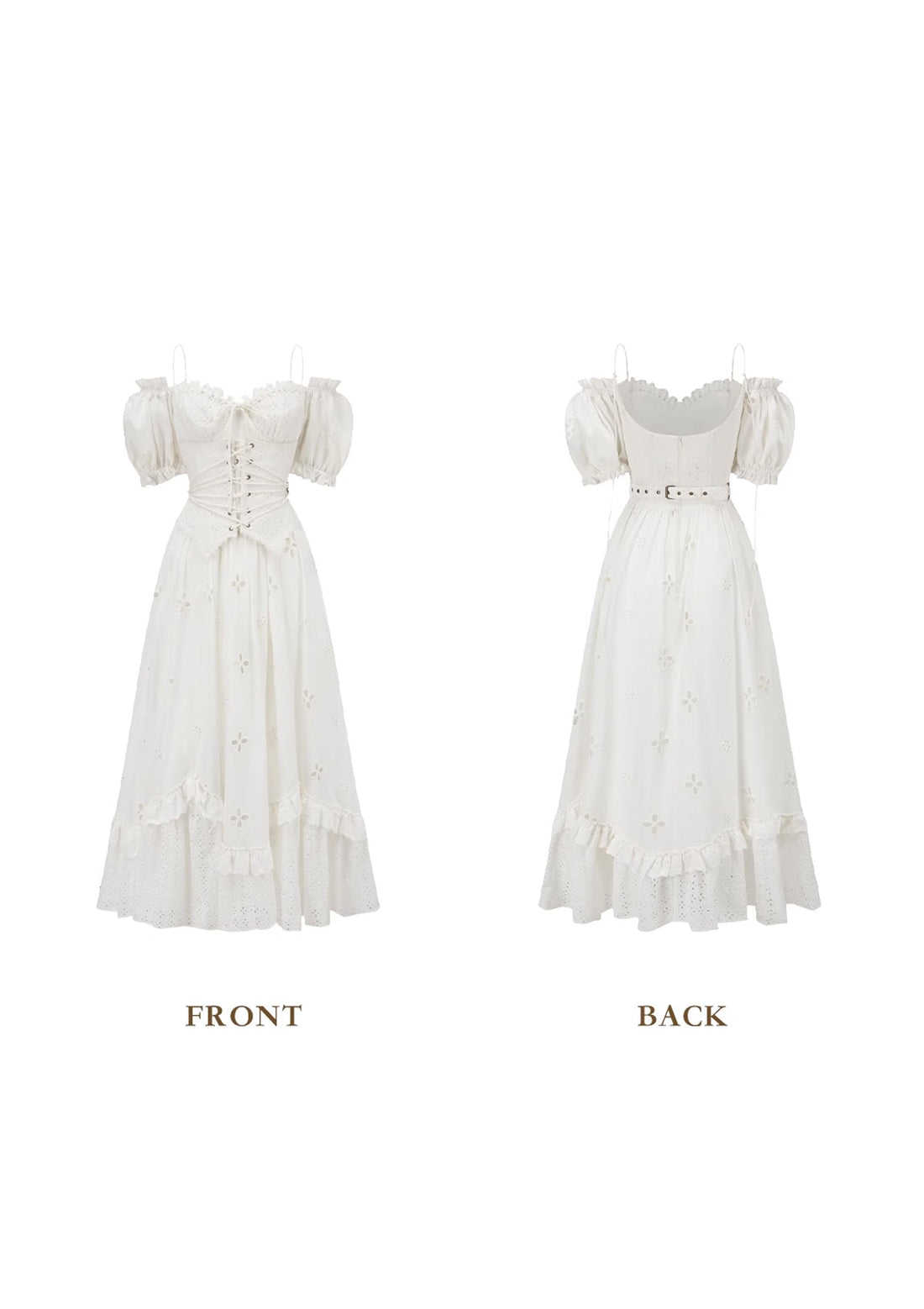 &quot;I Flipped&quot; Corset Dress