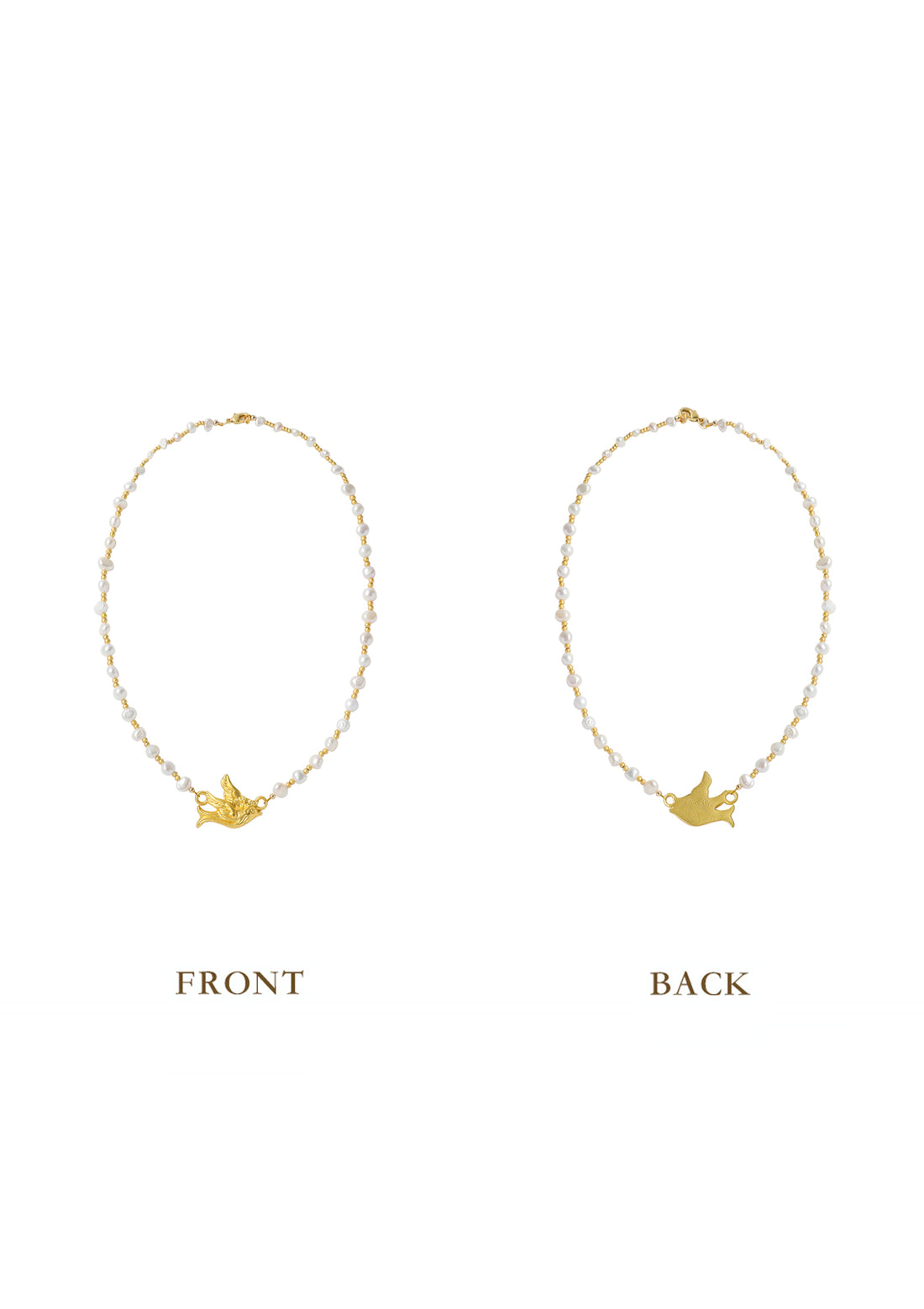 The Dove of Louvre Necklace