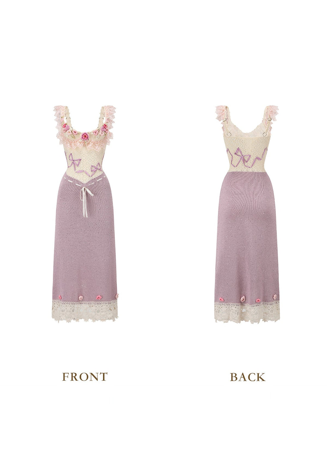 Floral Beauty Banquet Knit Dress