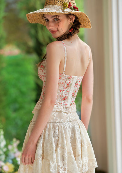 Jasminette &amp; Cherry Corset