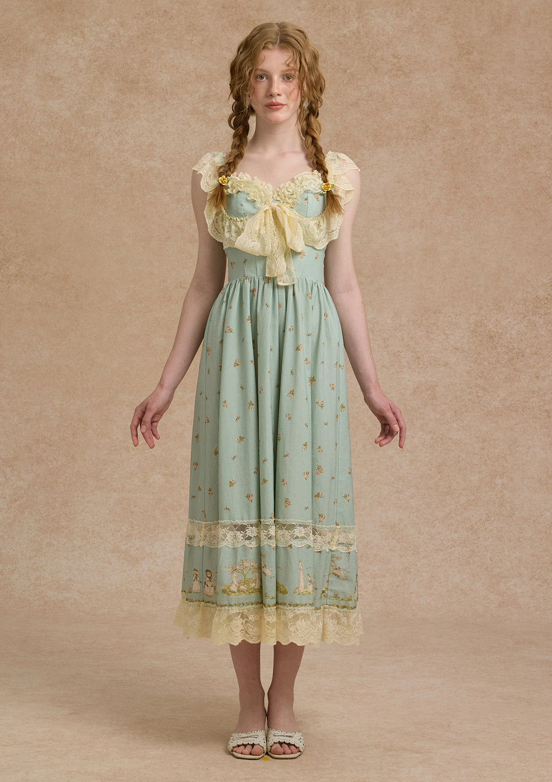 Woodland Fairy Corset Dress (sleeveless)