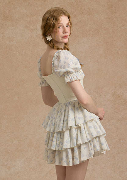 Blue Dollhouse Corset Dress(Short)