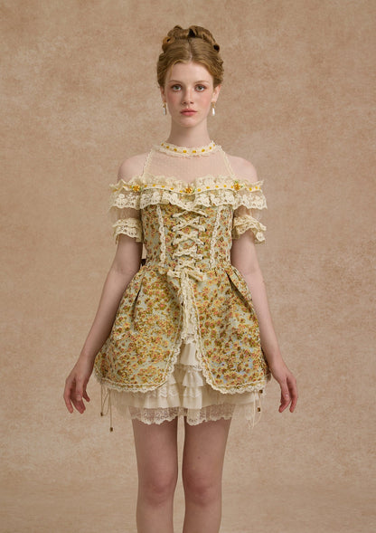 Sunflower Corset Dress