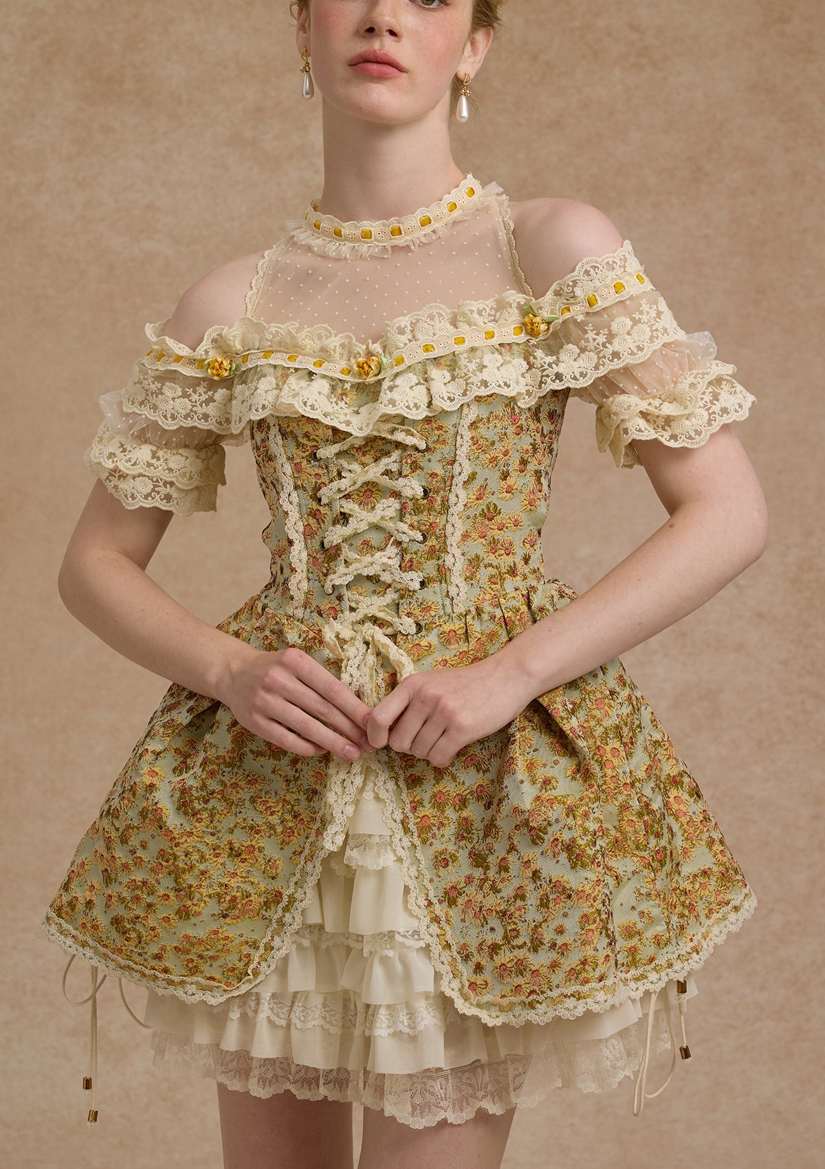 Sunflower Corset Dress