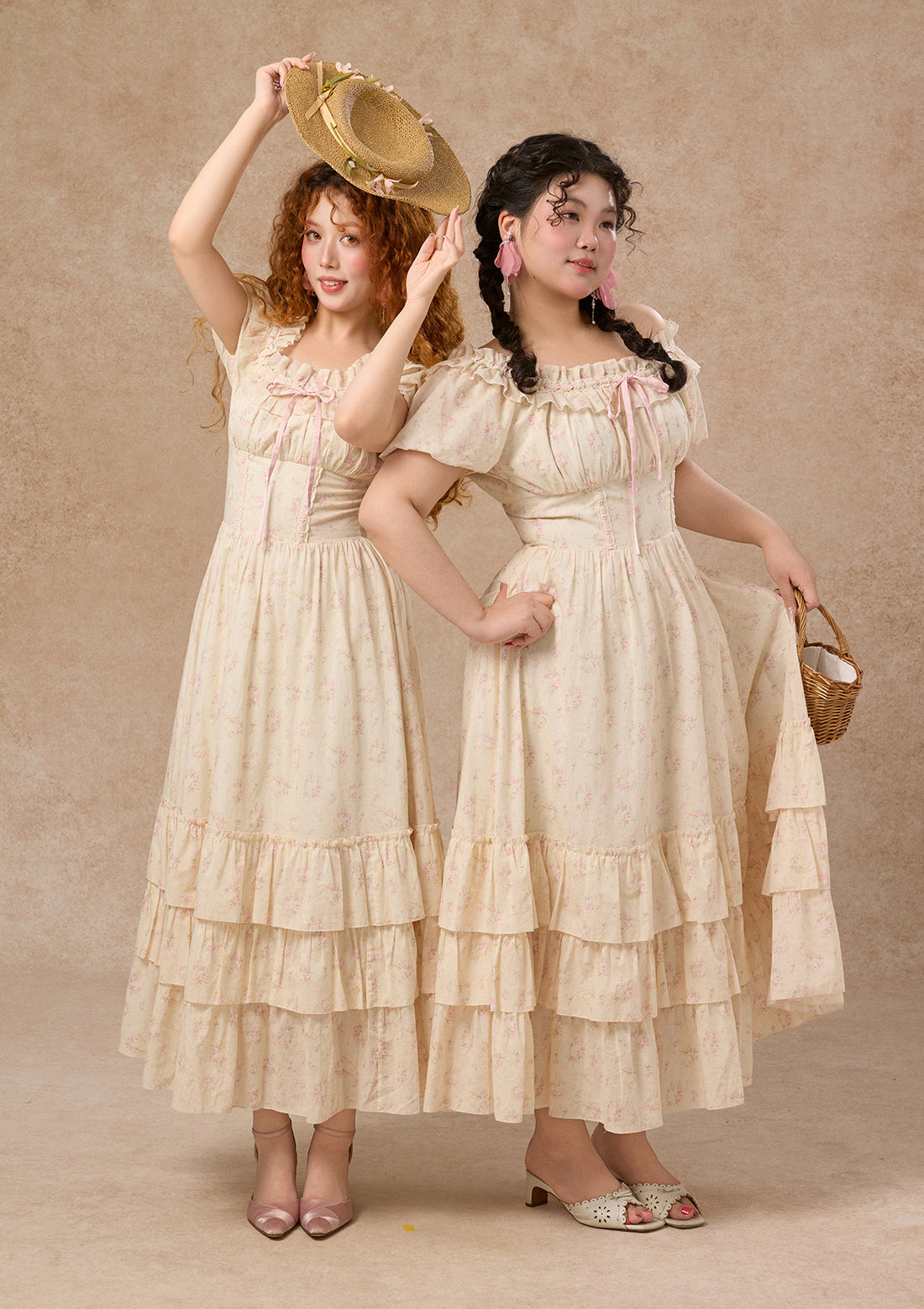Curve&amp;Plus Flower&amp;Poetry Corset Dress