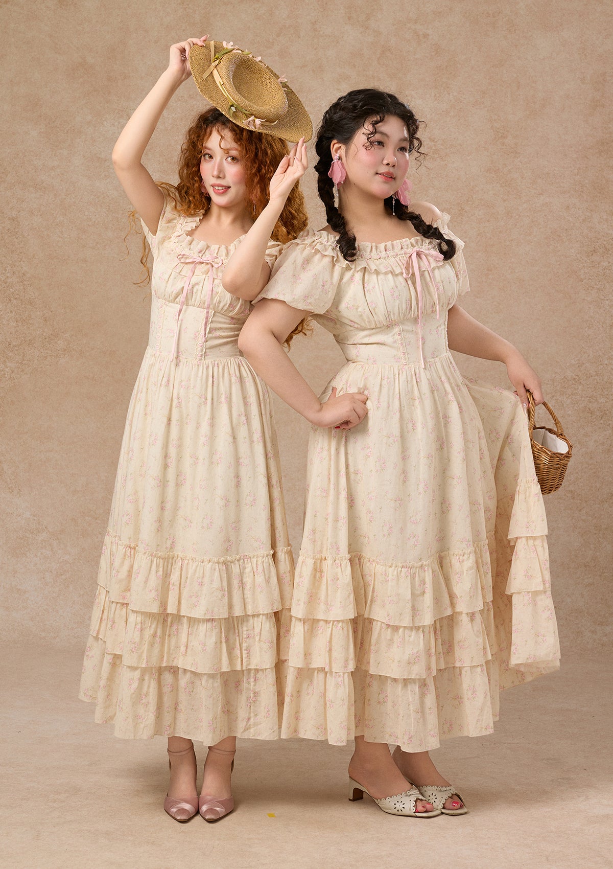 Curve&amp;Plus Flower&amp;Poetry Corset Dress