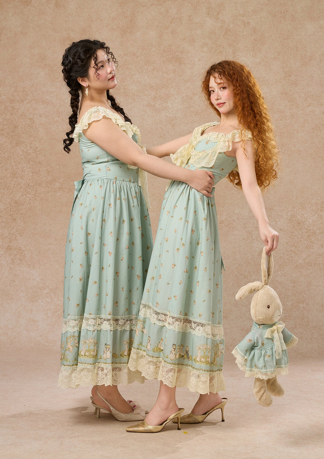 Curve&amp;Plus Woodland Fairy Corset Dress (sleeveless)