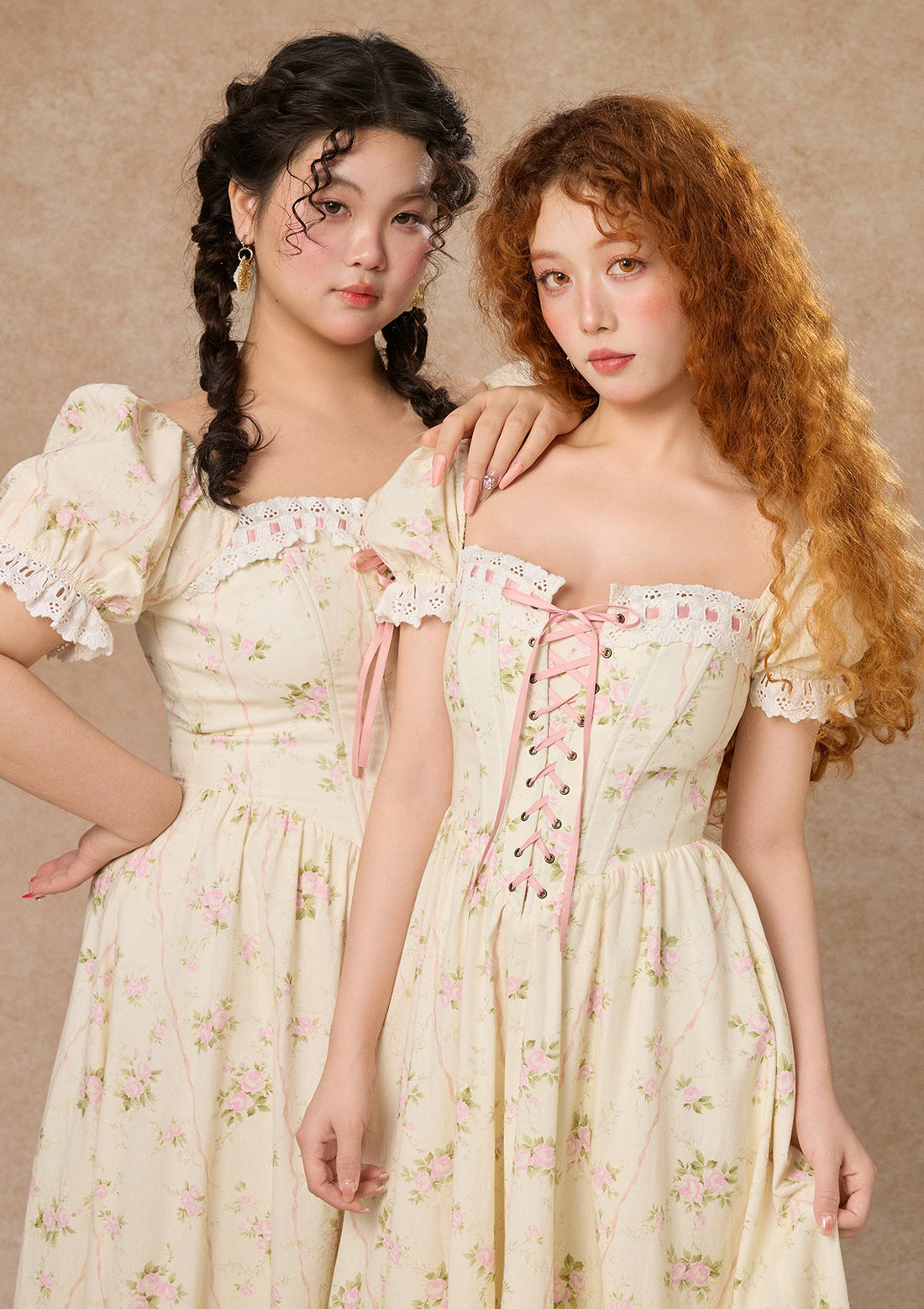 Curve &amp; Plus Kapok Diary Corset Dress