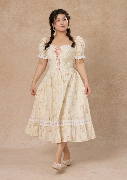 Curve &amp; Plus Kapok Diary Corset Dress