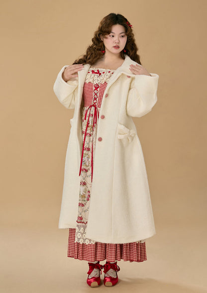 Curve &amp; Plus Strawberry Senior Alumnael Coat