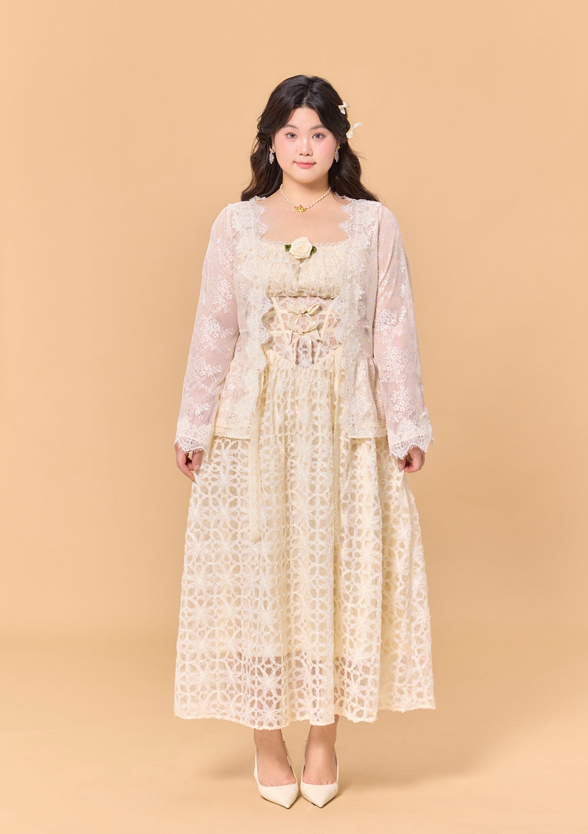 Curve &amp; Plus Holiday in Pattaya Cardigan