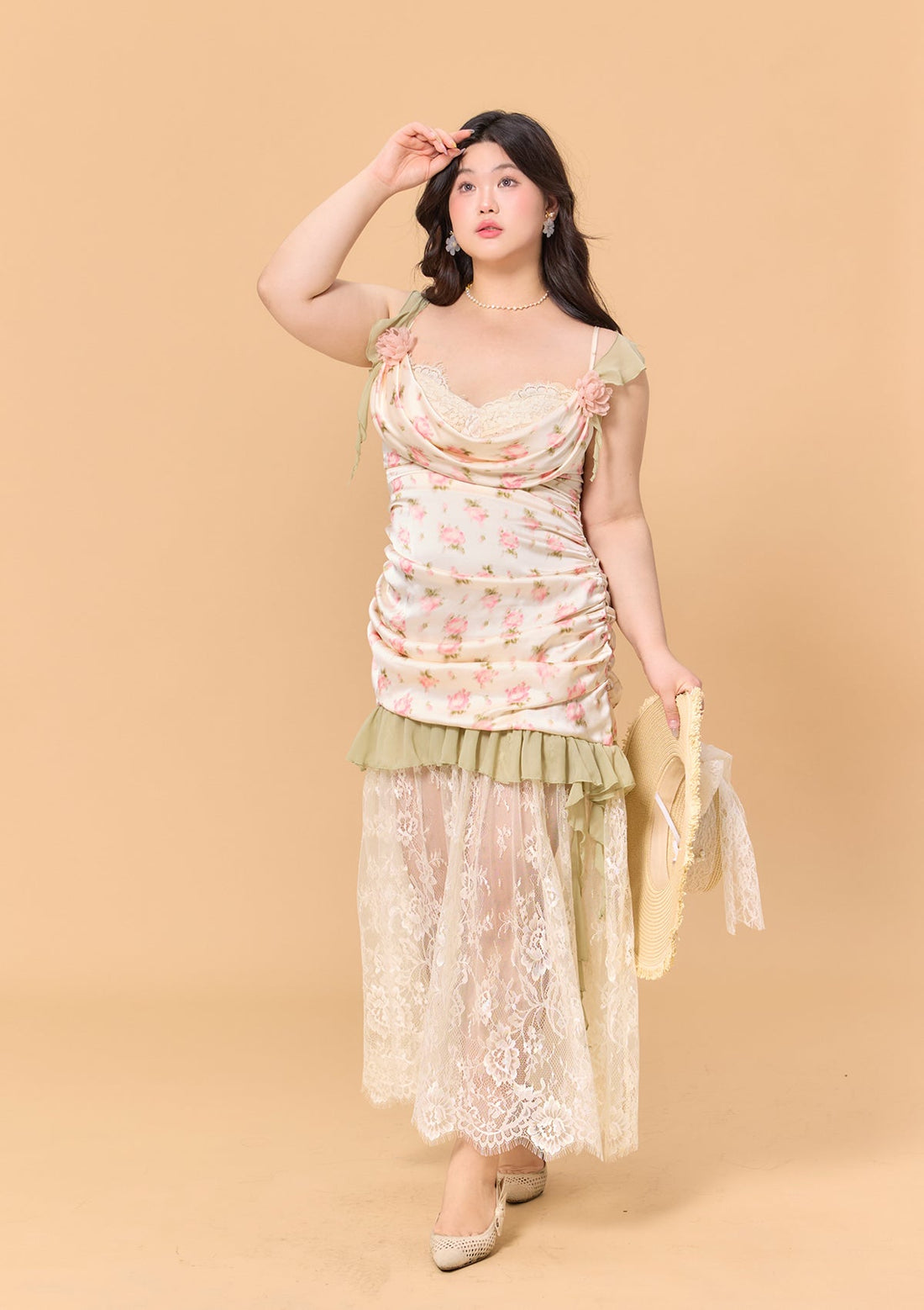 Curve &amp; Plus &quot;Oceanides&quot; Dress
