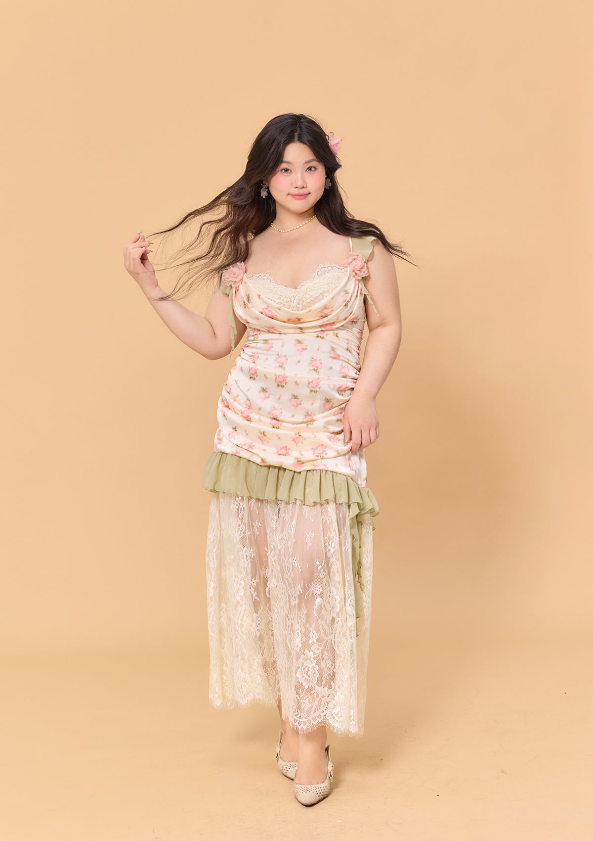 Curve &amp; Plus &quot;Oceanides&quot; Dress
