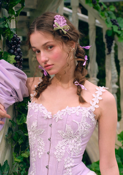 Curve &amp; Plus Ice Grape Corset