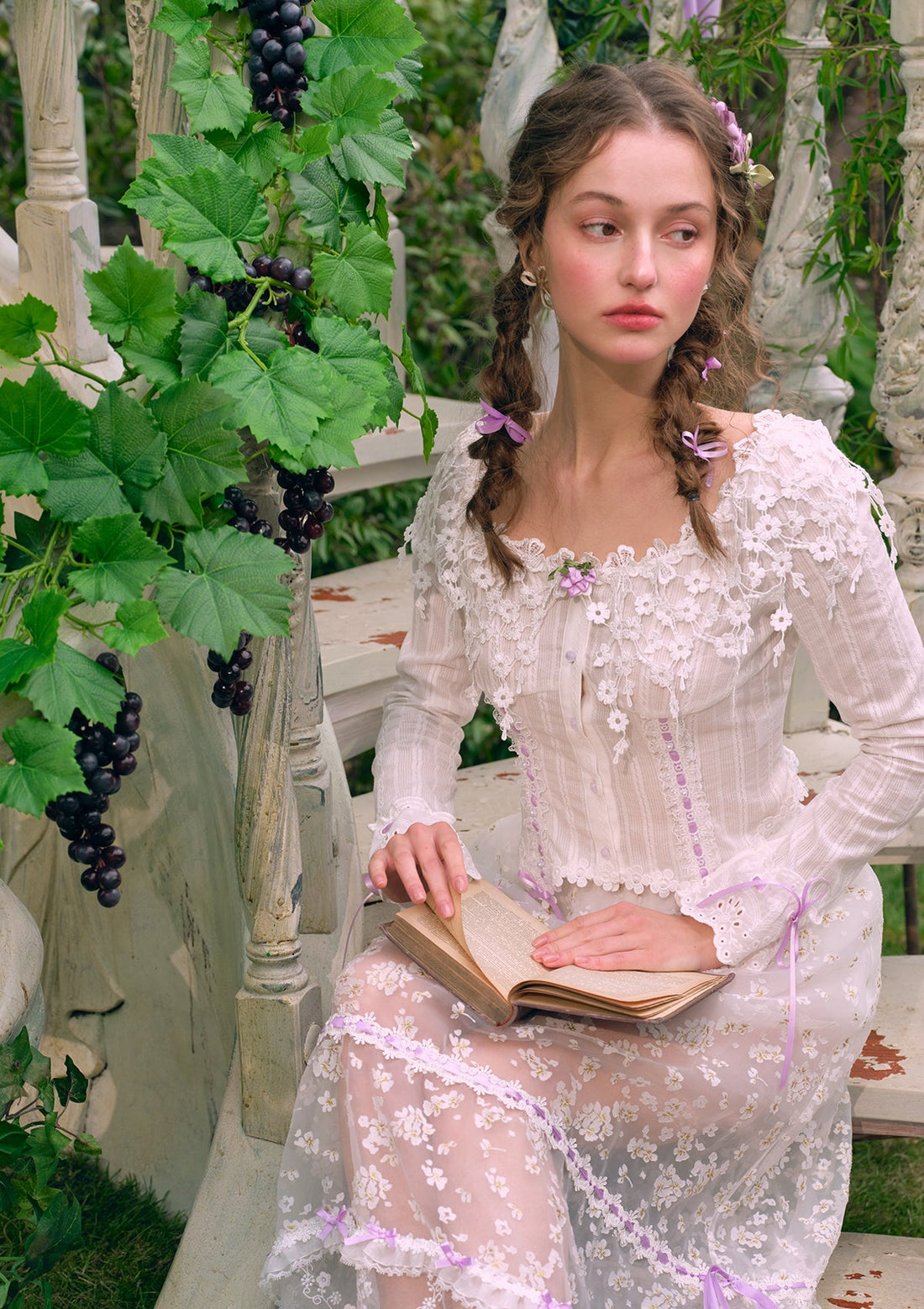 Flower Vine &amp; Wind Song Top
