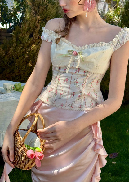 Rose Cake Cup Top