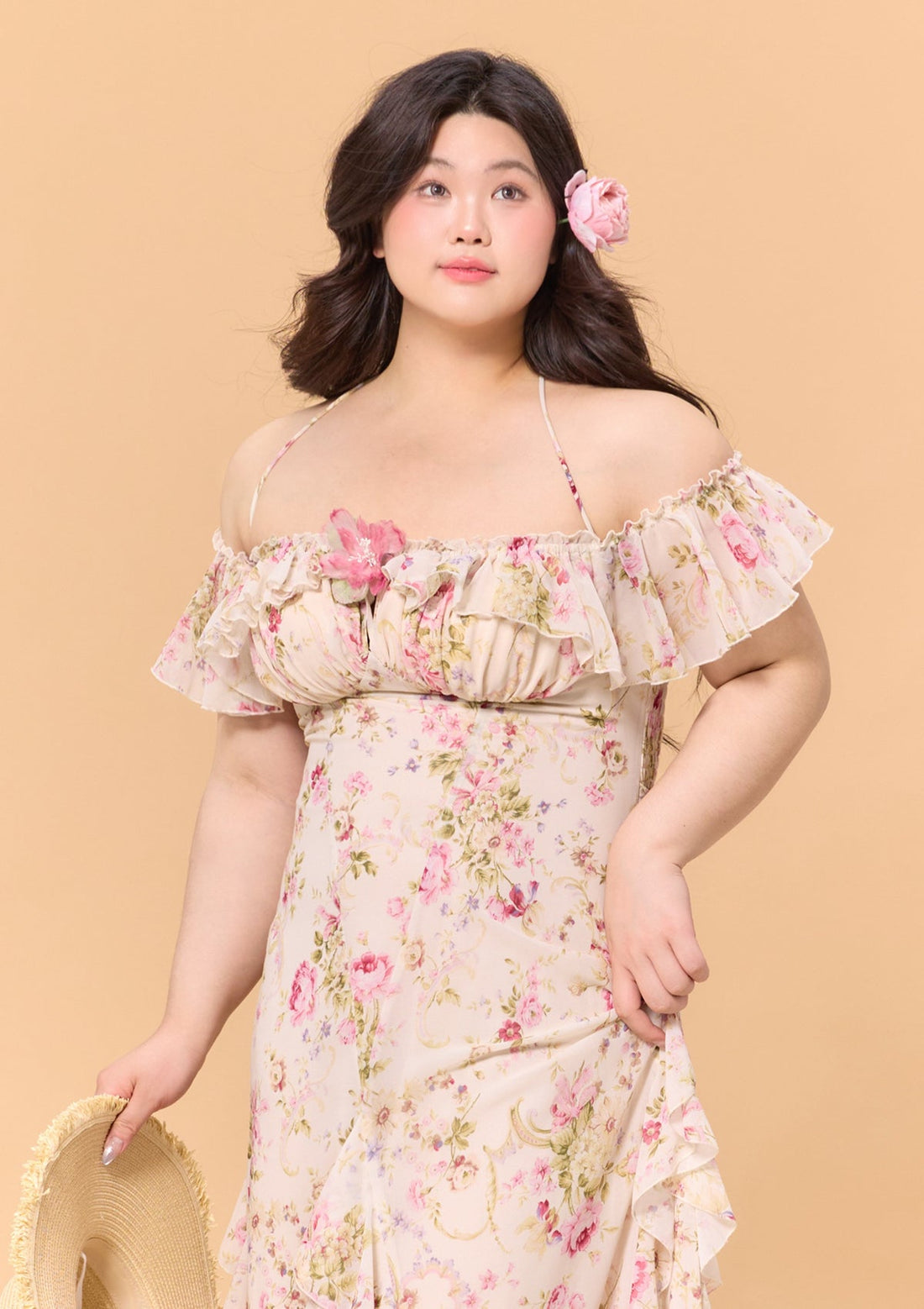 Curve &amp; Plus Blooming in the Sun Dress