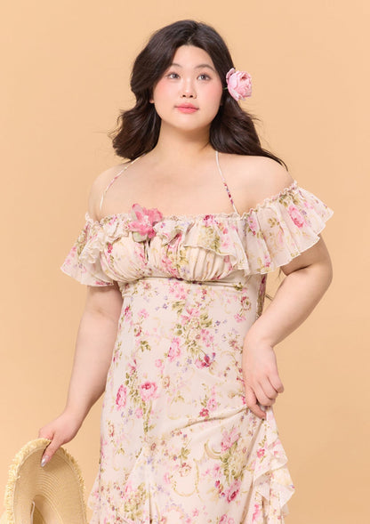 Curve &amp; Plus Blooming in the Sun Dress
