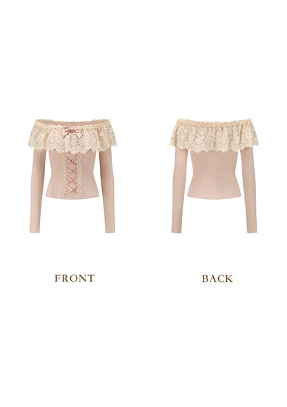 Warm Winter &amp; Sweet Chestnut Knit Top