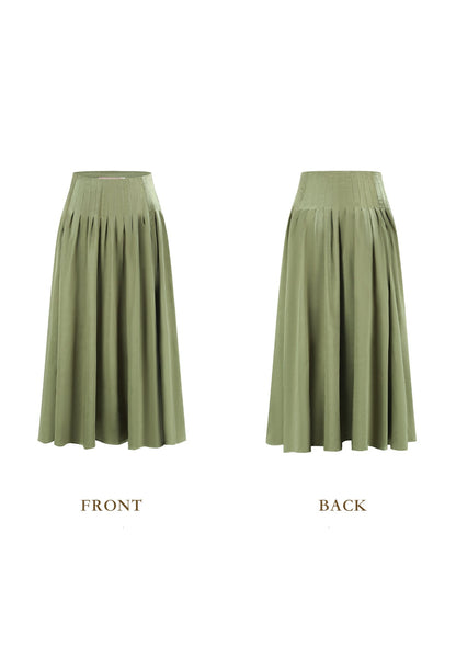 Flower &amp; Mirror Skirt
