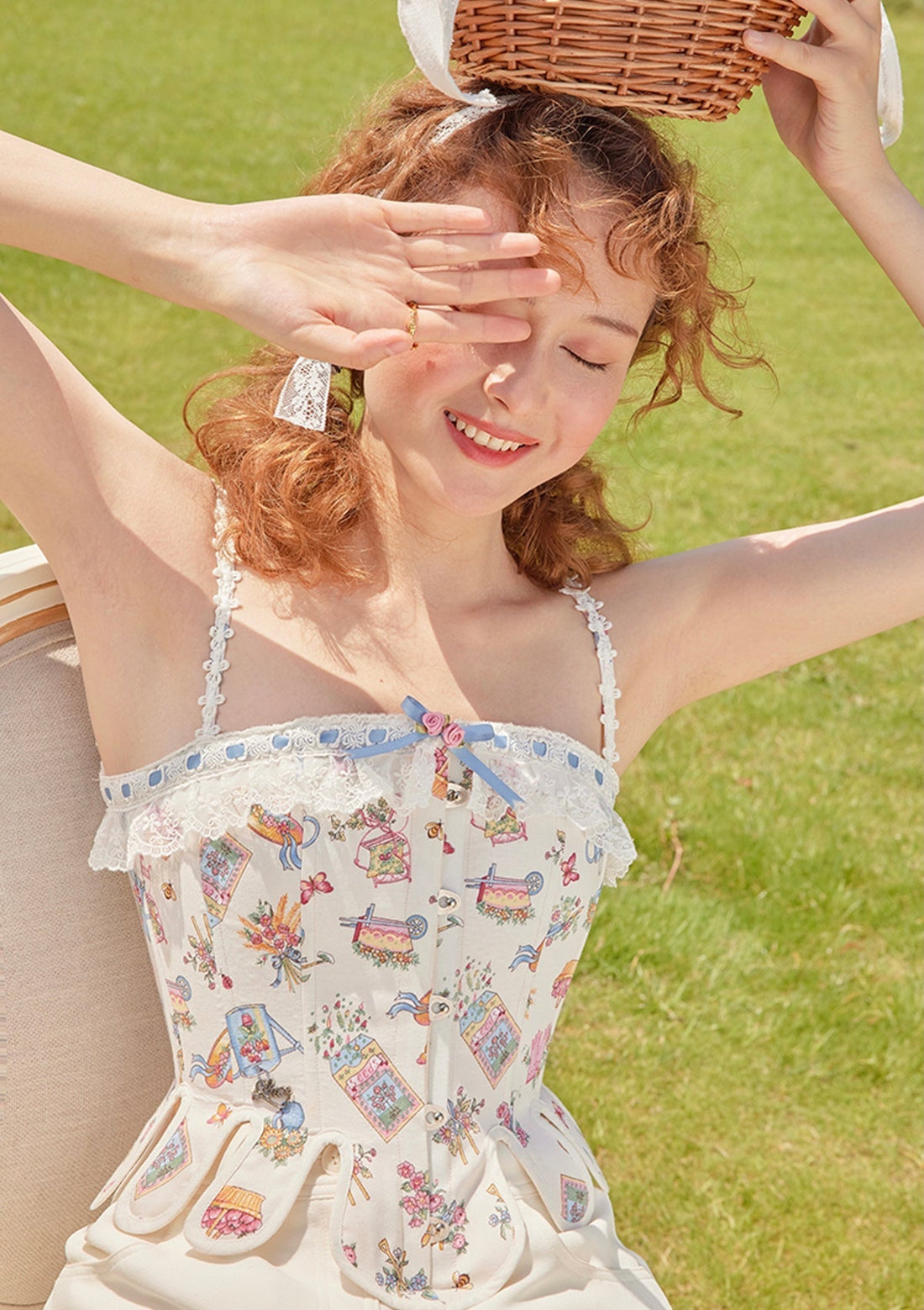 Flowerroom Maiden Corset - LaceMade