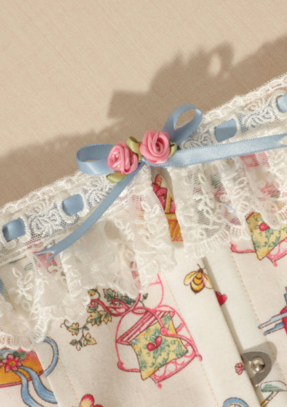 Flowerroom Maiden Corset - LaceMade