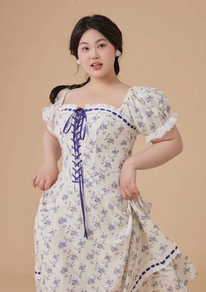 Curve &amp; Plus Petrea Volubilis Corset Dress