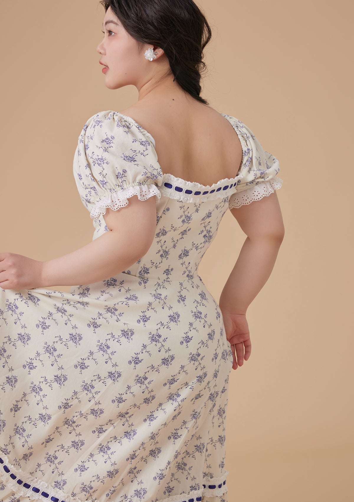Curve &amp; Plus Petrea Volubilis Corset Dress