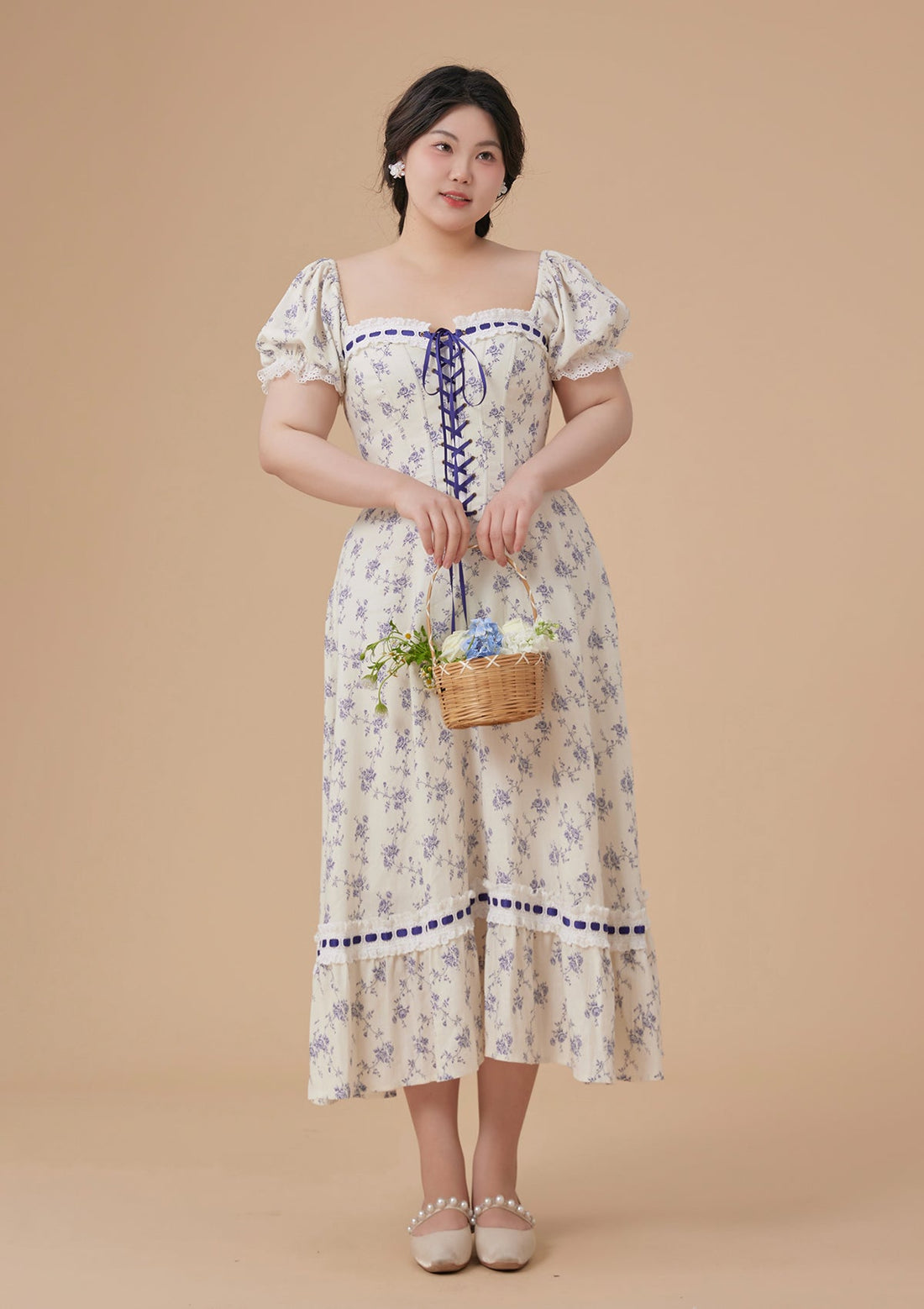 Curve &amp; Plus Petrea Volubilis Corset Dress